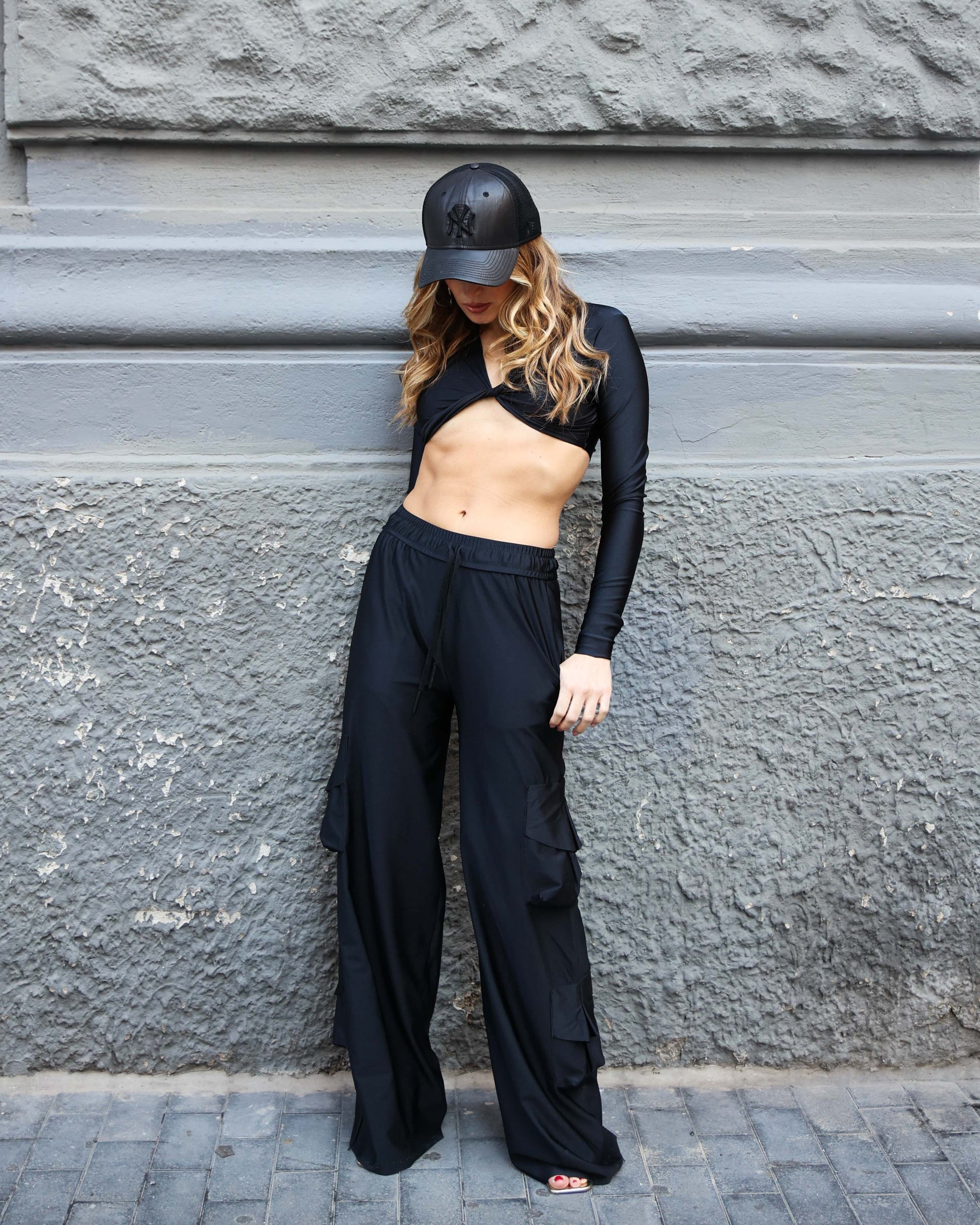Jogger Cargo Nero