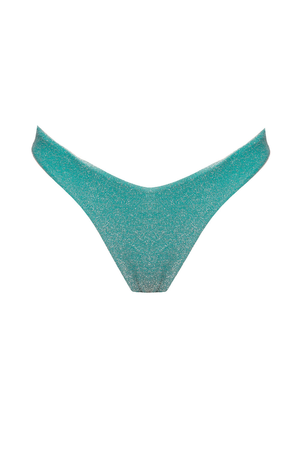 Brasiliana "V" Taglio Glitter Acquamarina