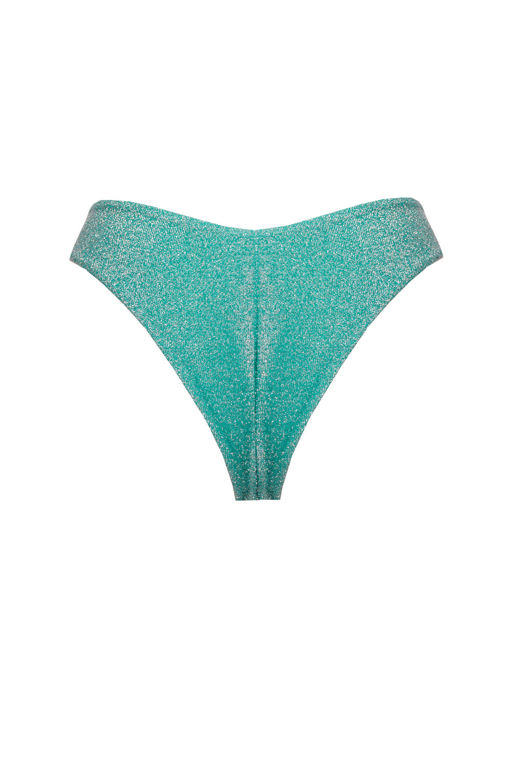 Brasiliana "V" Taglio Glitter Acquamarina