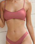 Brassiere Basic Marsala