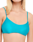 Brassiere Basic Petrolio