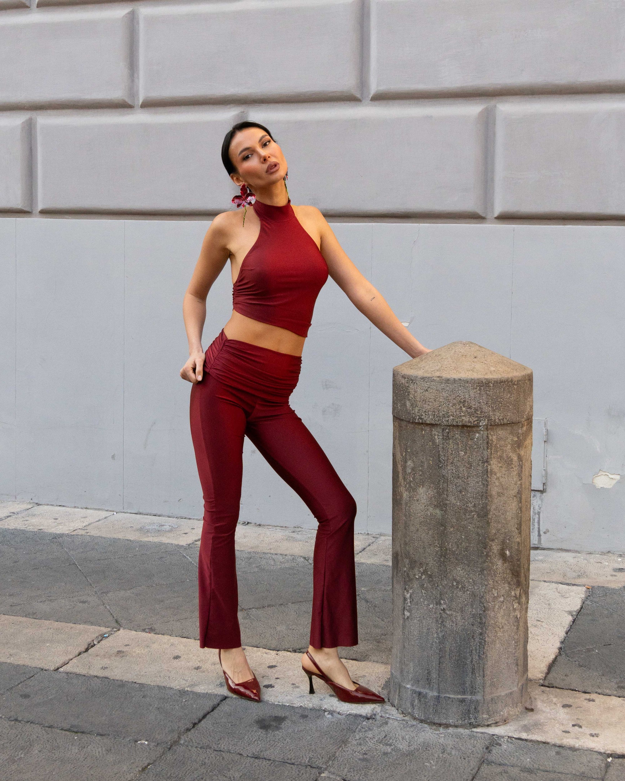 Leggings Xeni Bordeaux