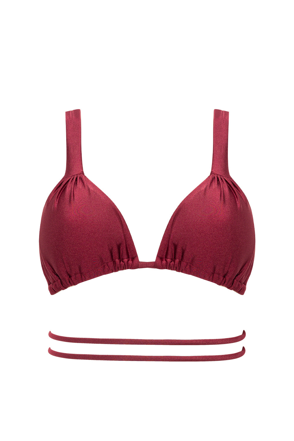 Triangolo Zoe Basic Bordeaux