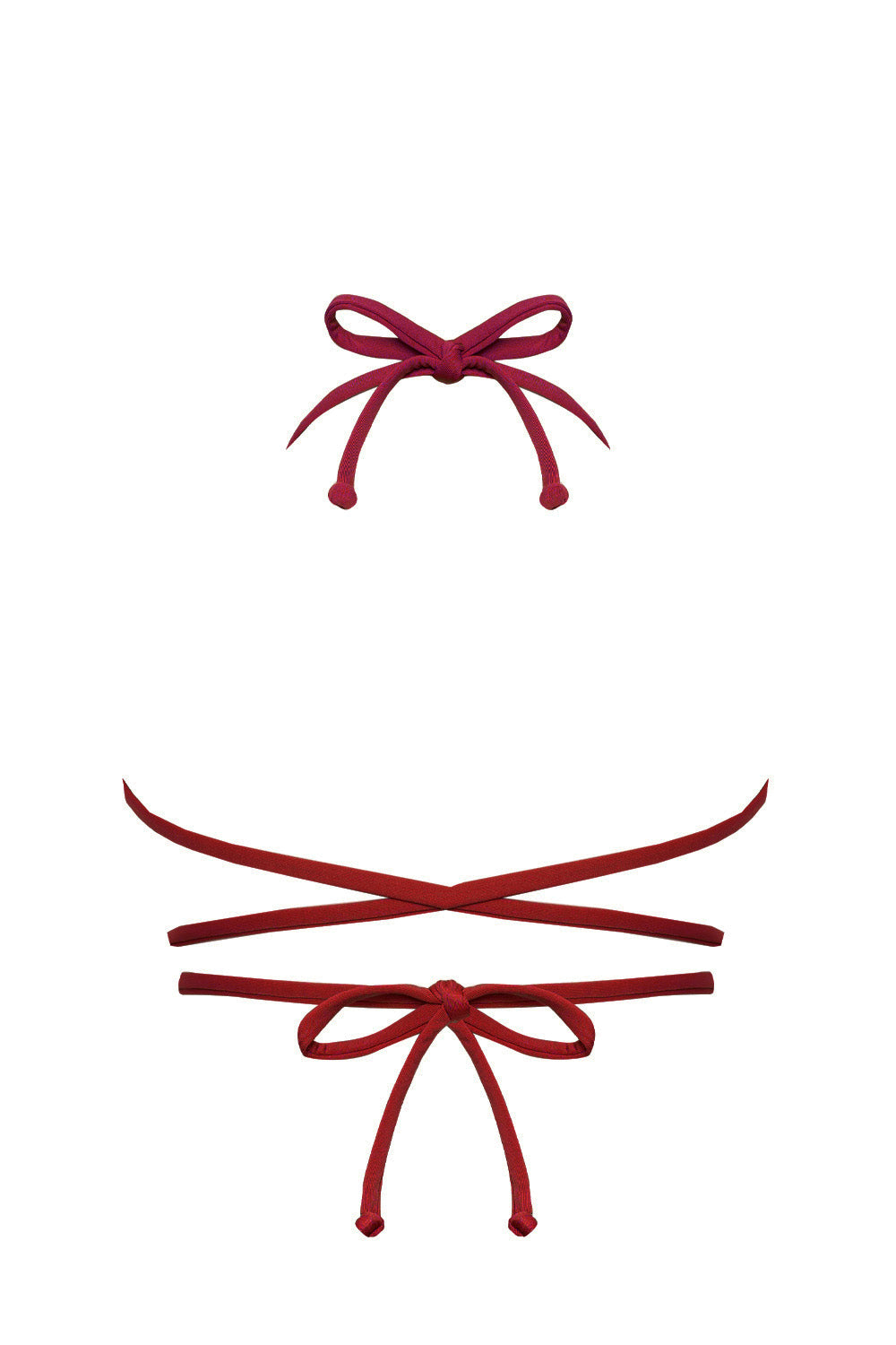 Triangolo Glitter Cherry