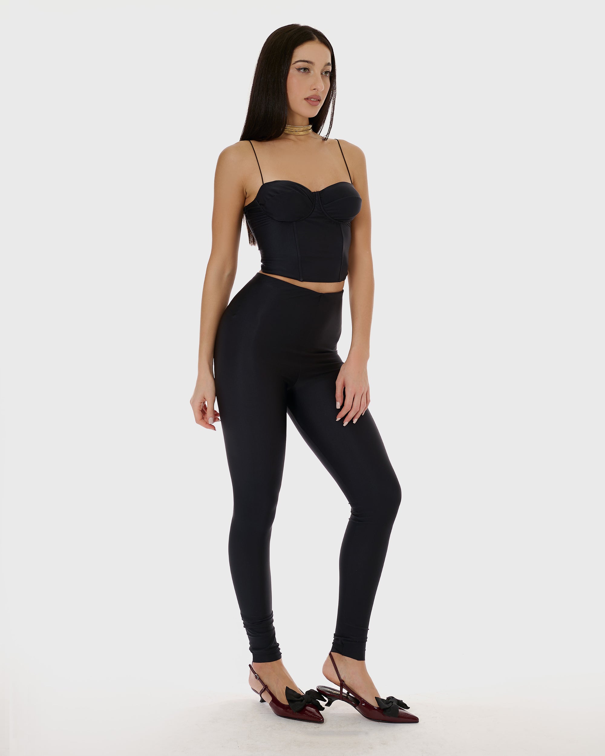 Black Slim Leggings