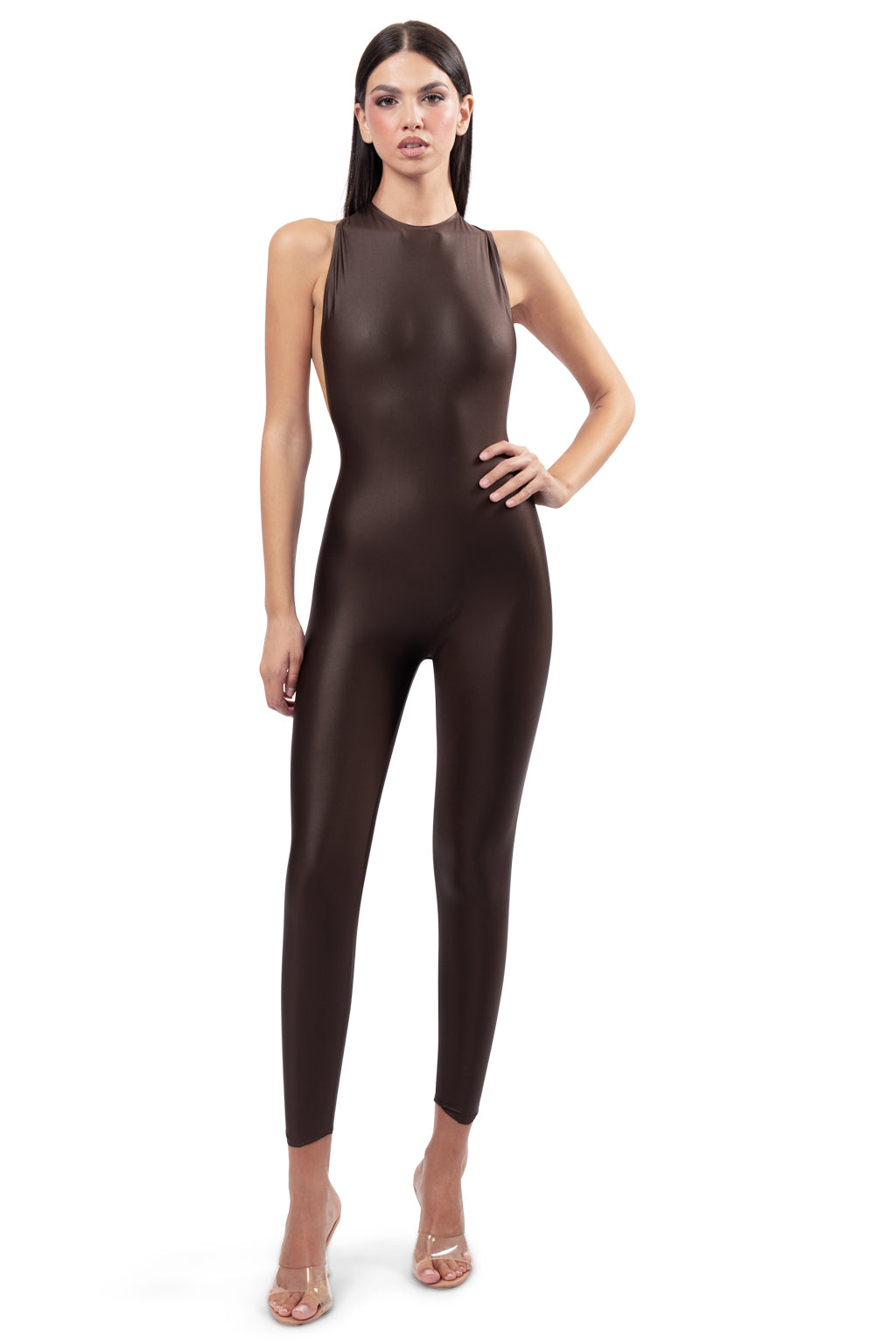 Jumpsuit Deborah Effetto Pelle