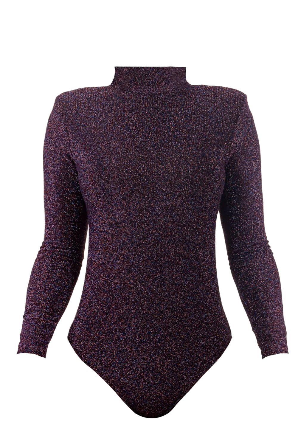Taylor Glitter Purple Bodysuit