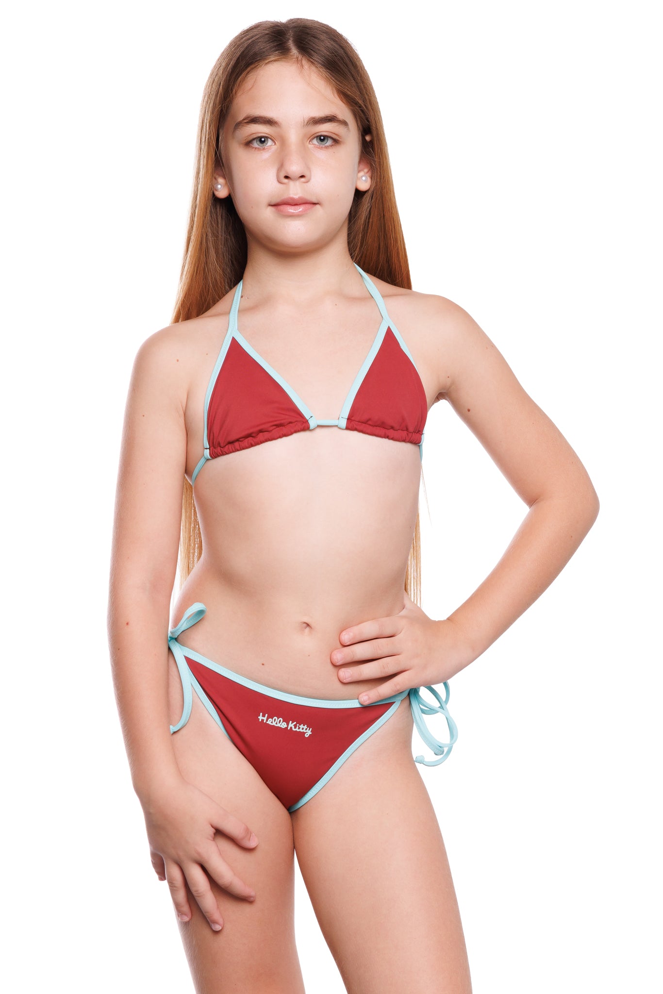 Set Bimba Triangolo Hello Kitty