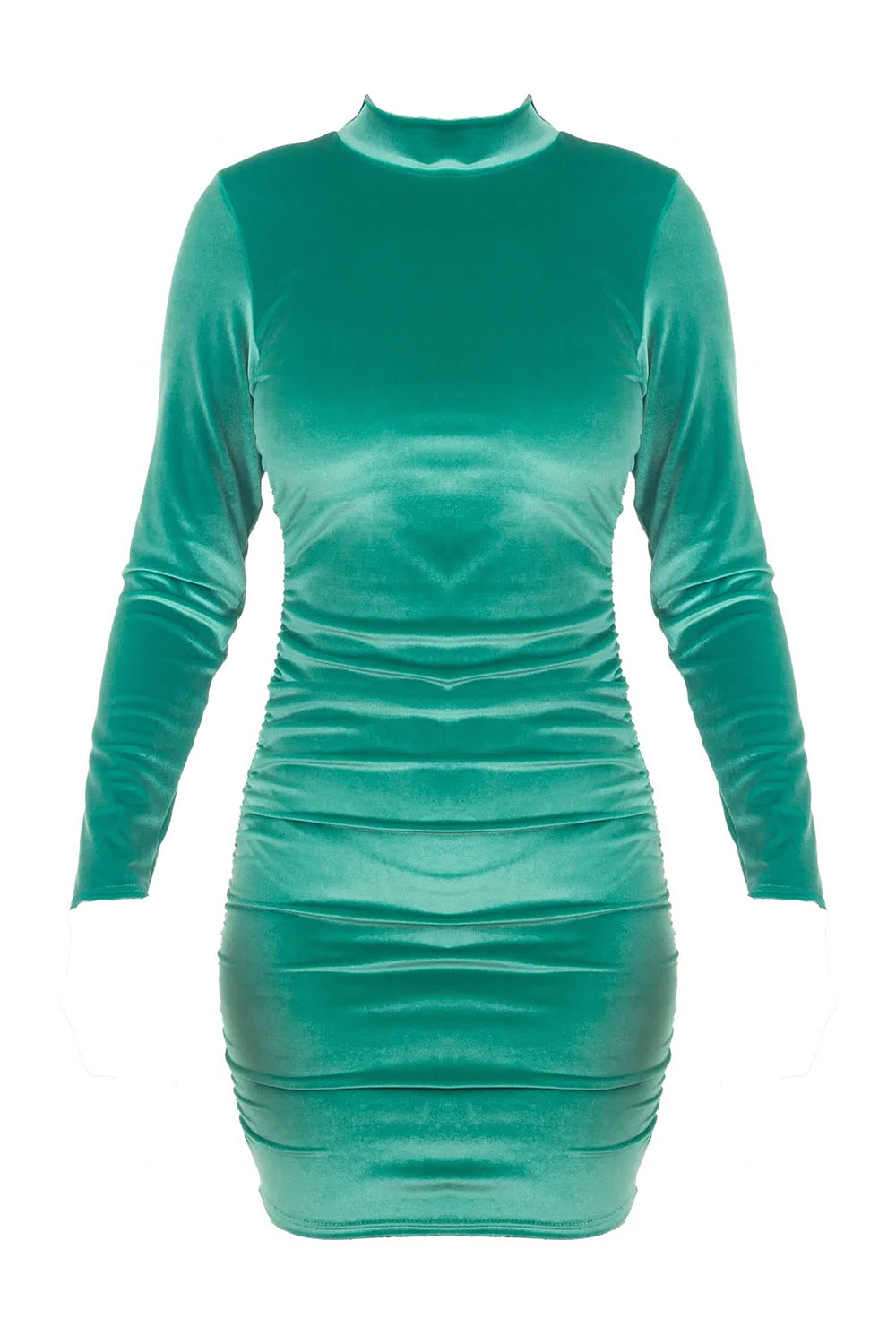 Amanda Green Velvet Dress