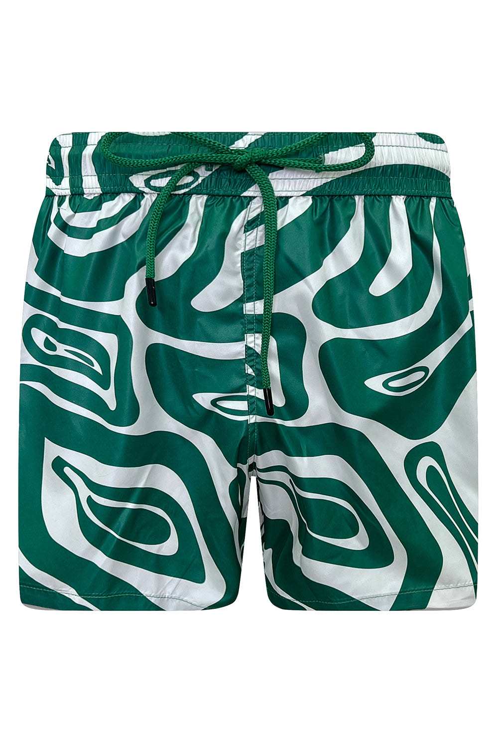 Green Vortices Patterned Boxer