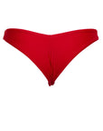 Brasiliana "V" Taglio Basic Rosso
